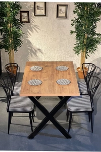 Ay Sandalye X Ayak Atlantik Çam Masa